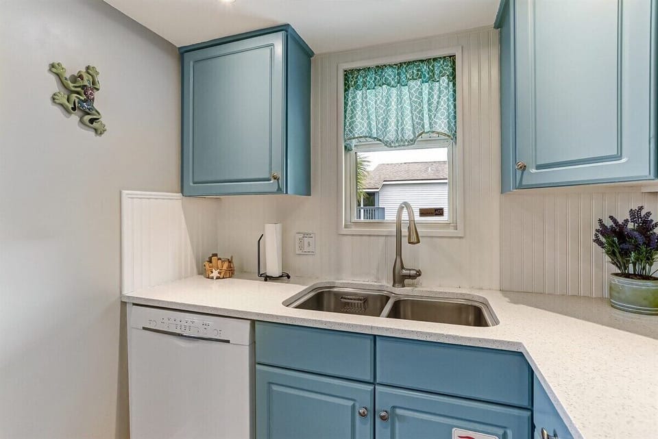 Window in Kitchen Lets In Natural Light