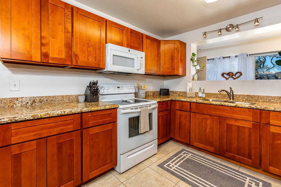 Well appointed kitchen with plenty of room