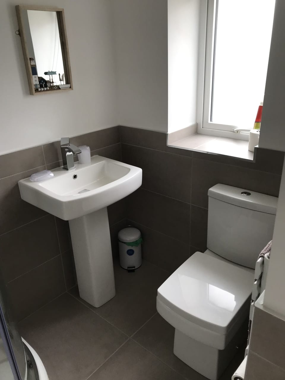 En-suite shower room in Studio Apartment