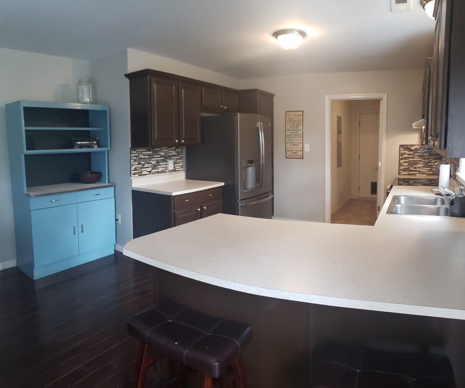 Large Fridge with Ice Maker