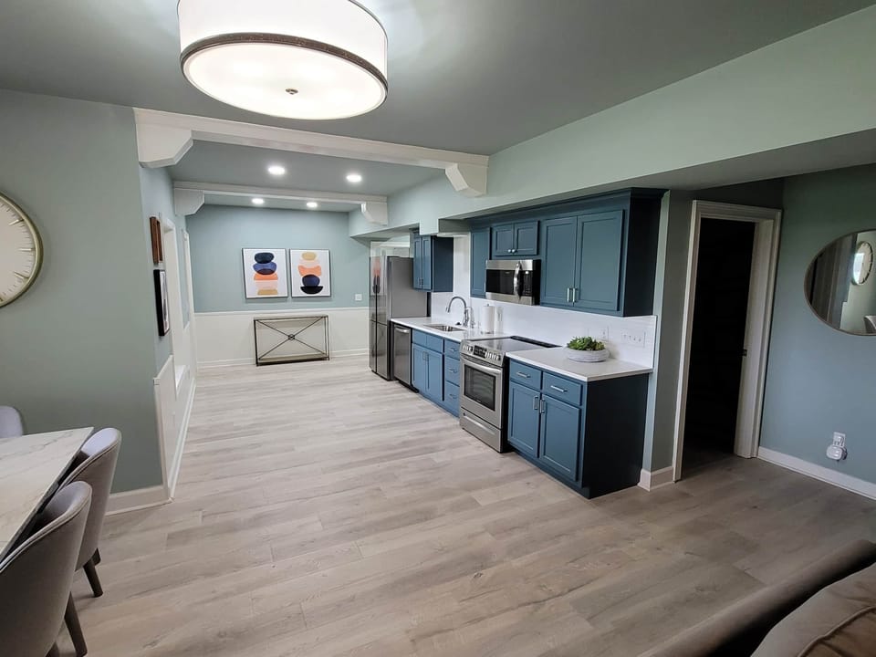 Basement Level Kitchen