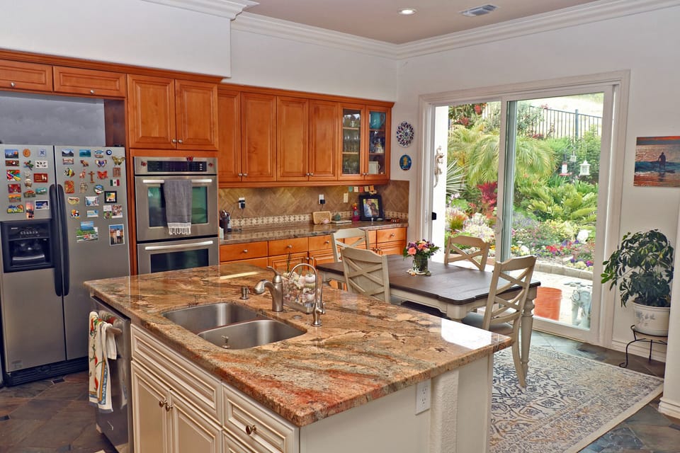 Newly remodeled kitchen.
