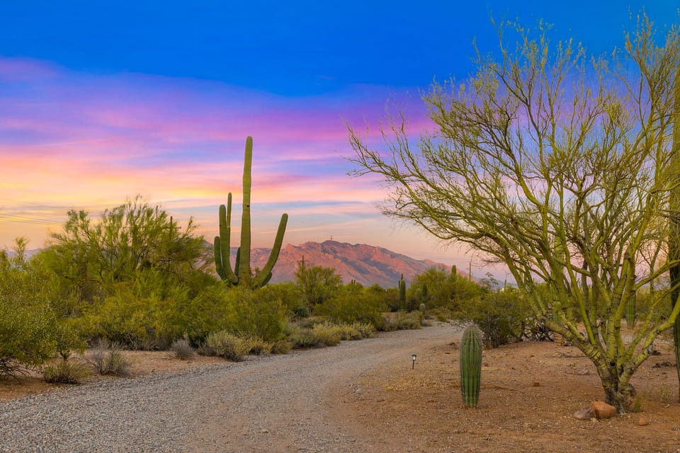 Entrance to the home