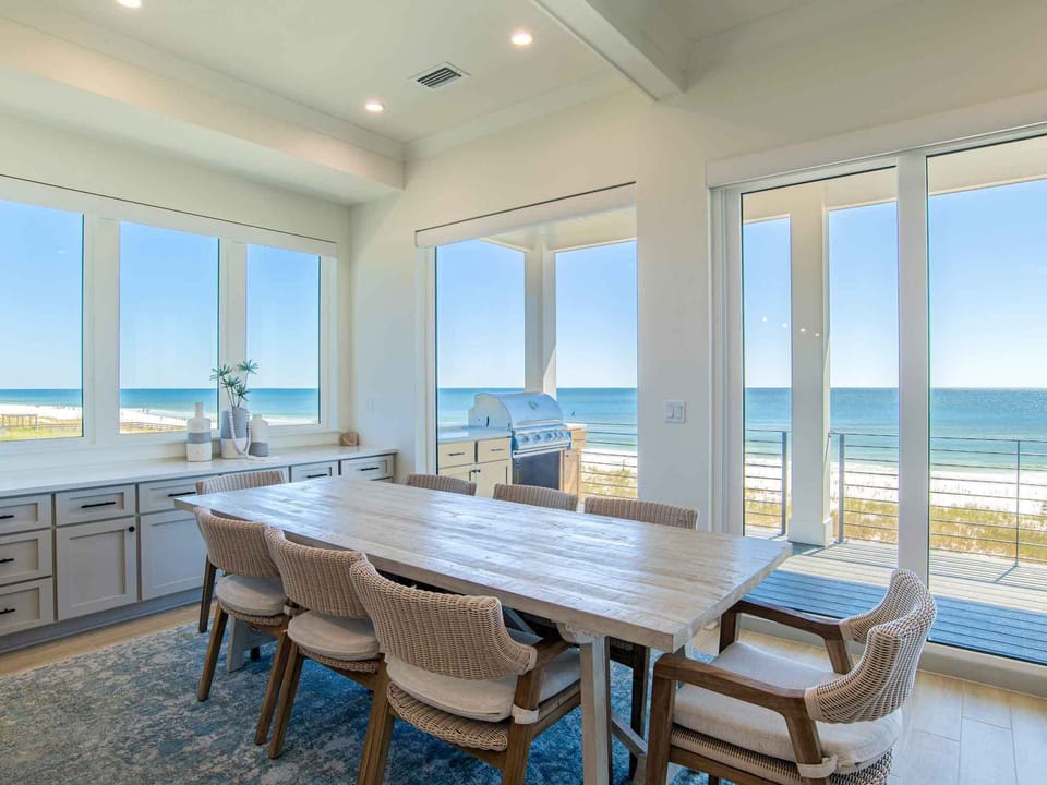 Dining with Gulf Views - Seats Eight - Third Floor