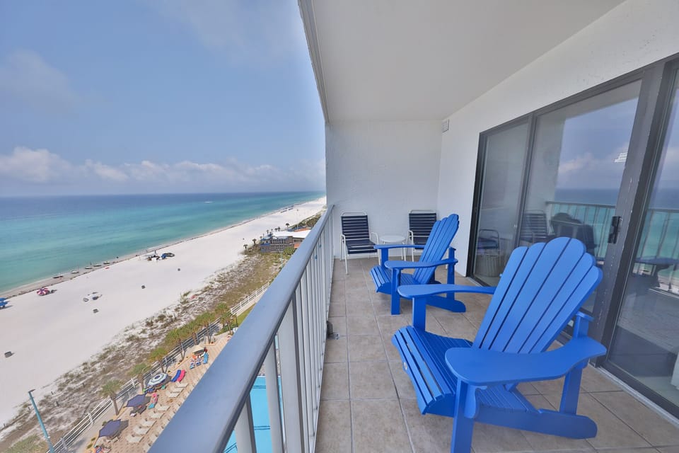 Private balcony.