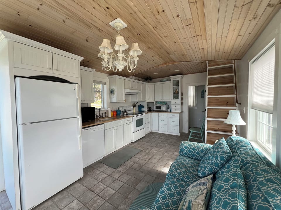 Kitchen/ living area.