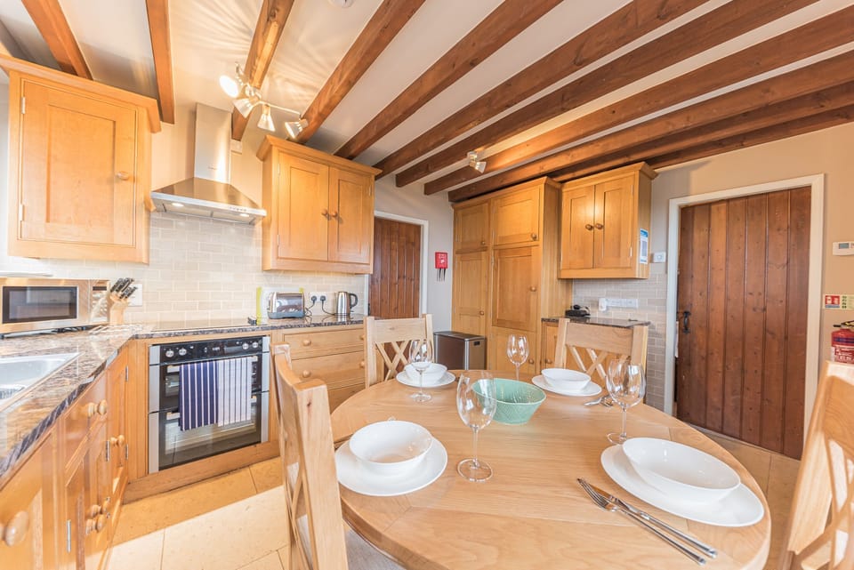 Tower Cottage kitchen with dining table