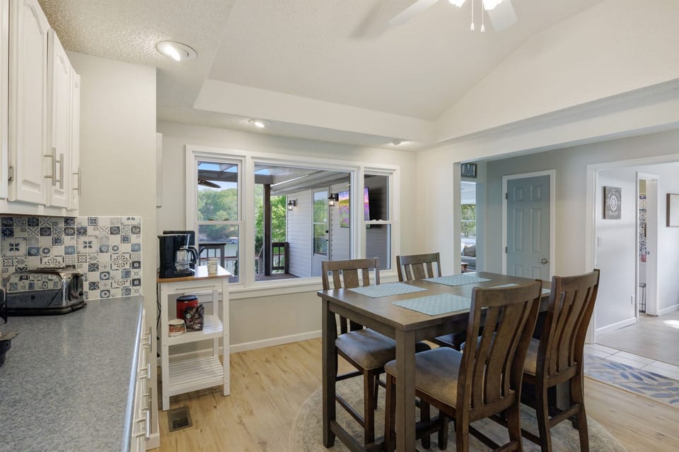 Kitchen - Looking Toward Covered Deck
