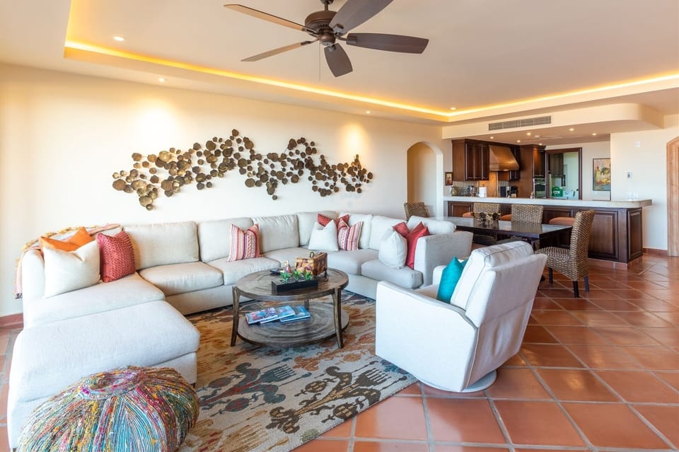 Beautifully decorated living spaces