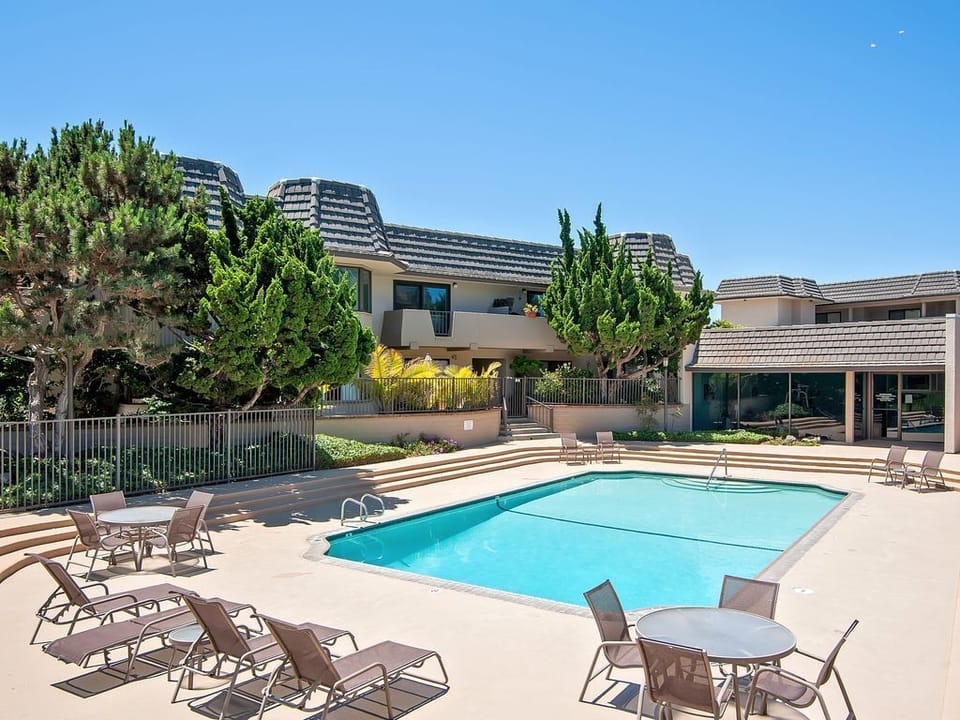 Heated family pool inside the complex