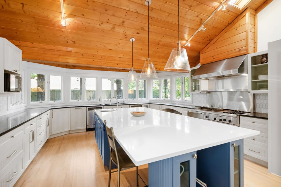 Gourmet kitchen is a fully-equipped dream to cook in