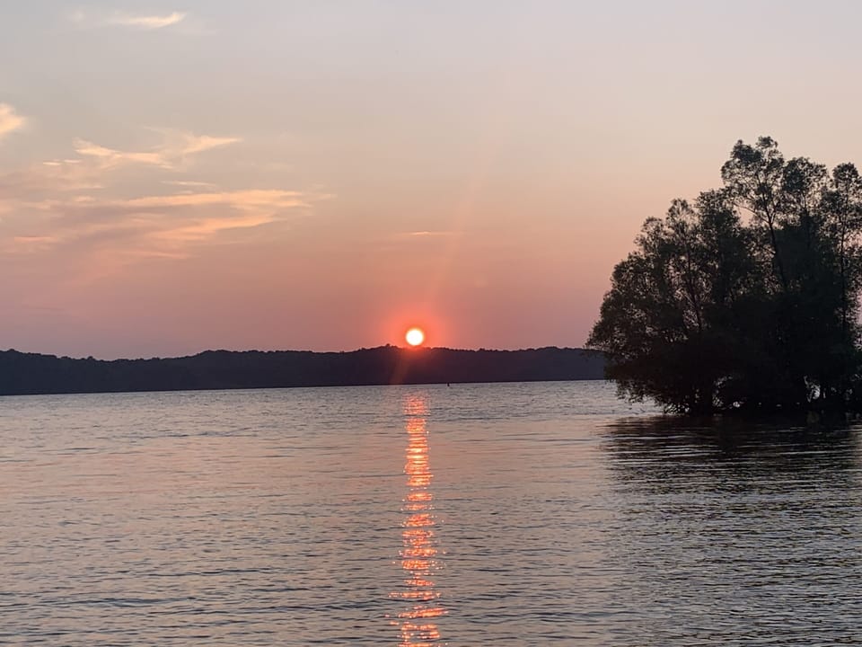 Complete your day viewing a beautiful sunset.