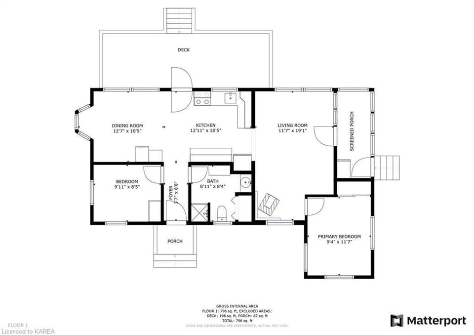 Cottage layout