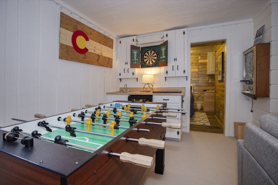 Fooseball & Kitchenette