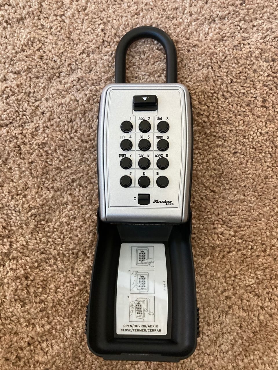 Lock Box on front door for Self Check-In