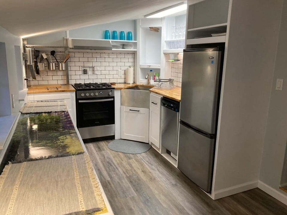 Kitchen with all new appliances