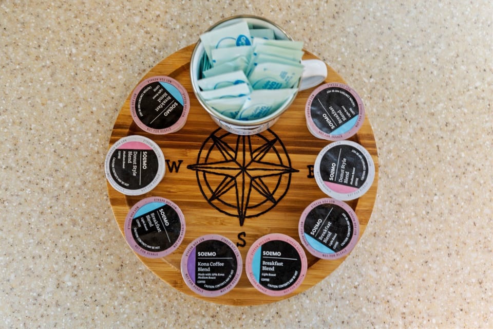 Complimentary coffee 