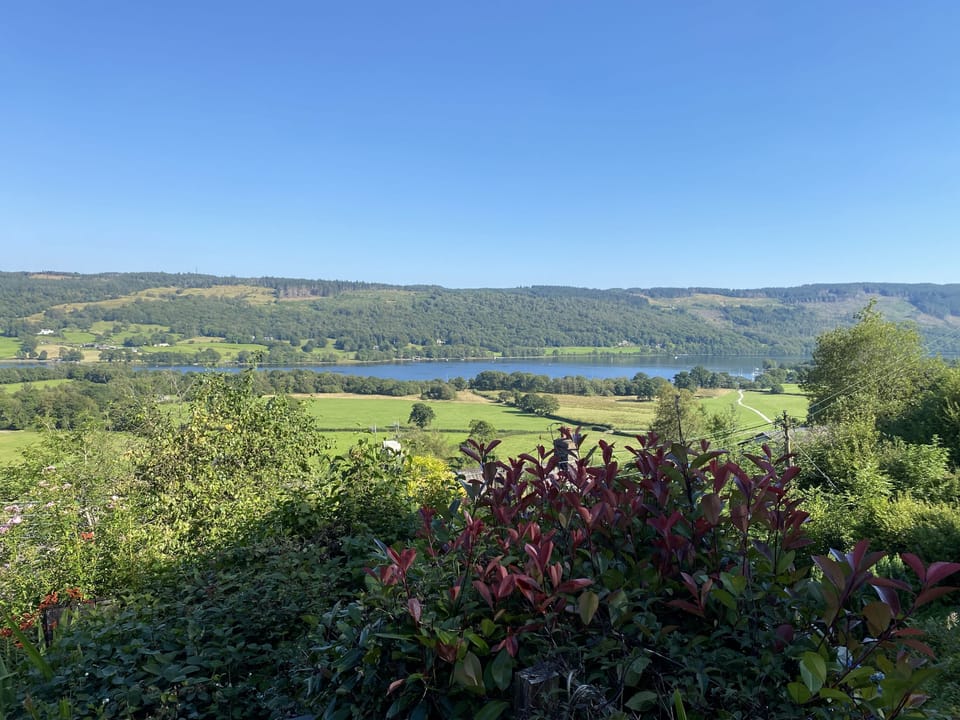 Lake view from The Banks, Coniston