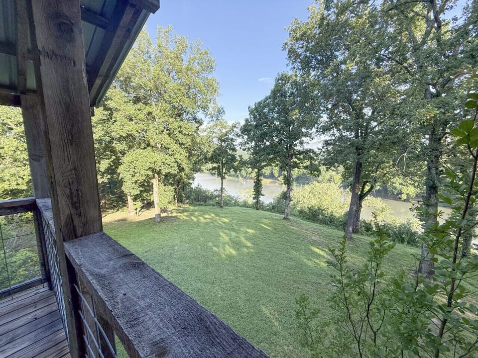 Gorgeous river views from the upper deck