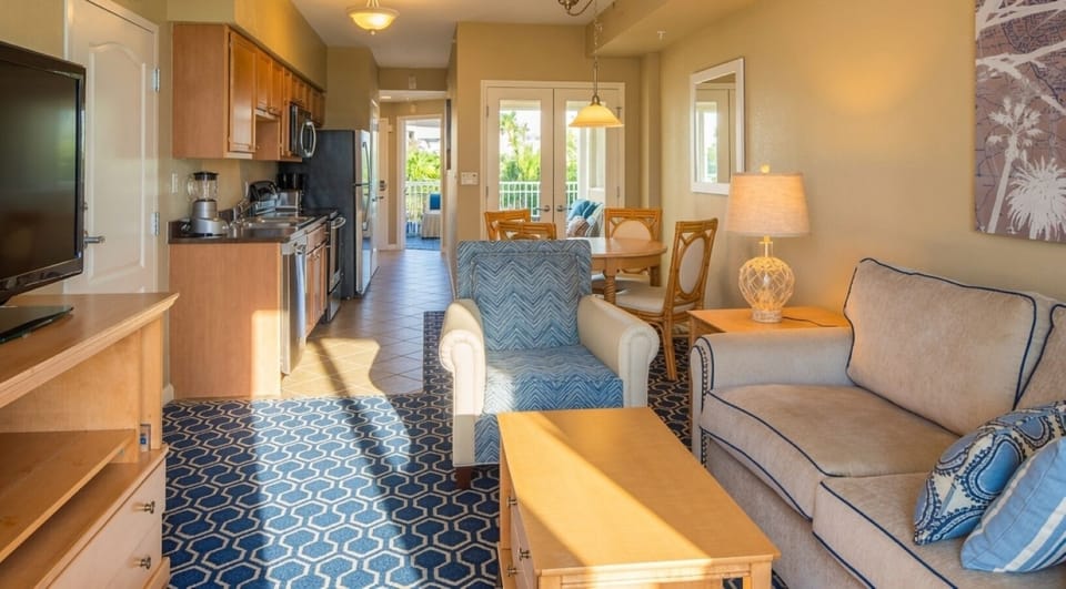 Living Area • Dining Area & Full Kitchen