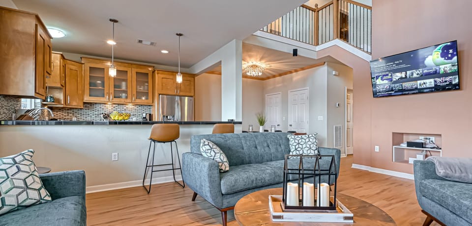 Cozy Space for Your Go-To Shows