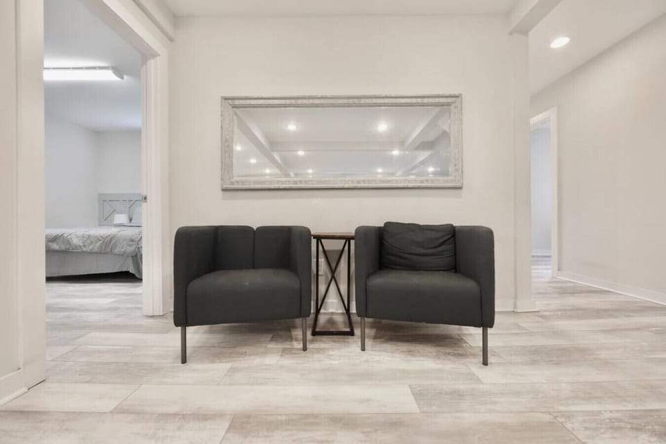 Extra seating in the gathering area