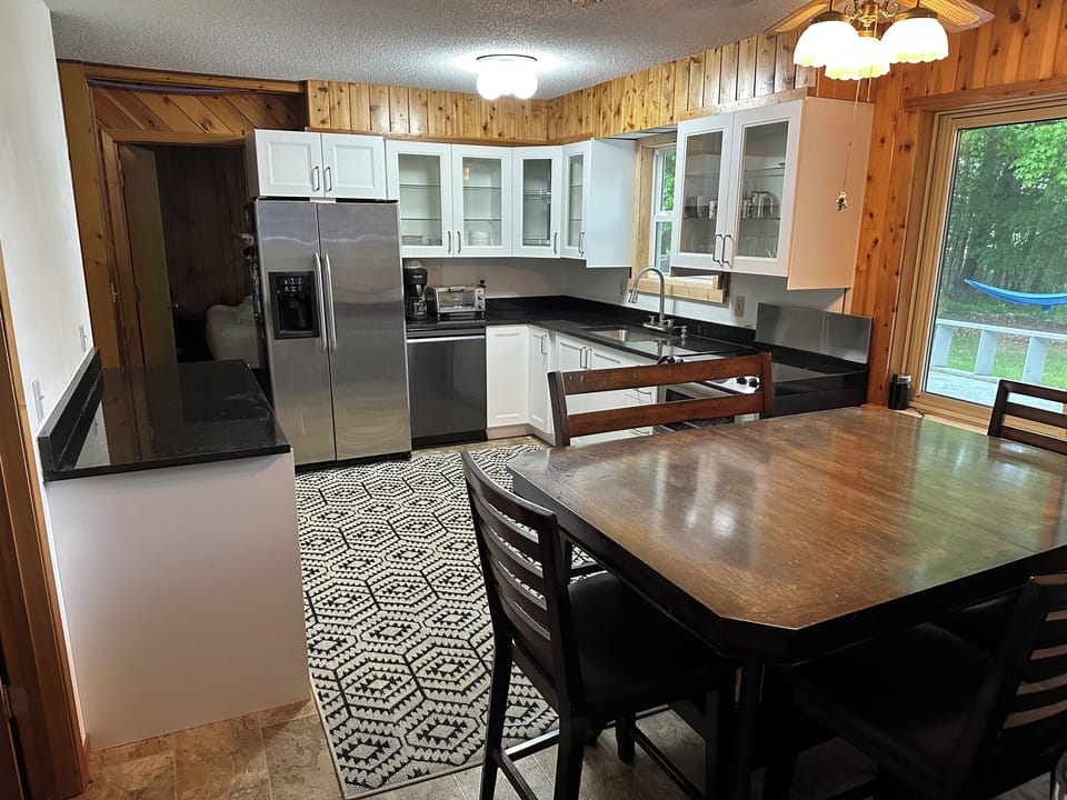 New kitchen with granite countertops