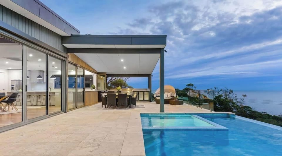 Gas heated pool & spa