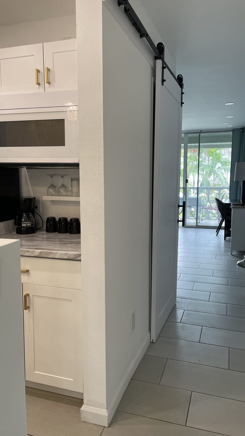 Entry to condo.