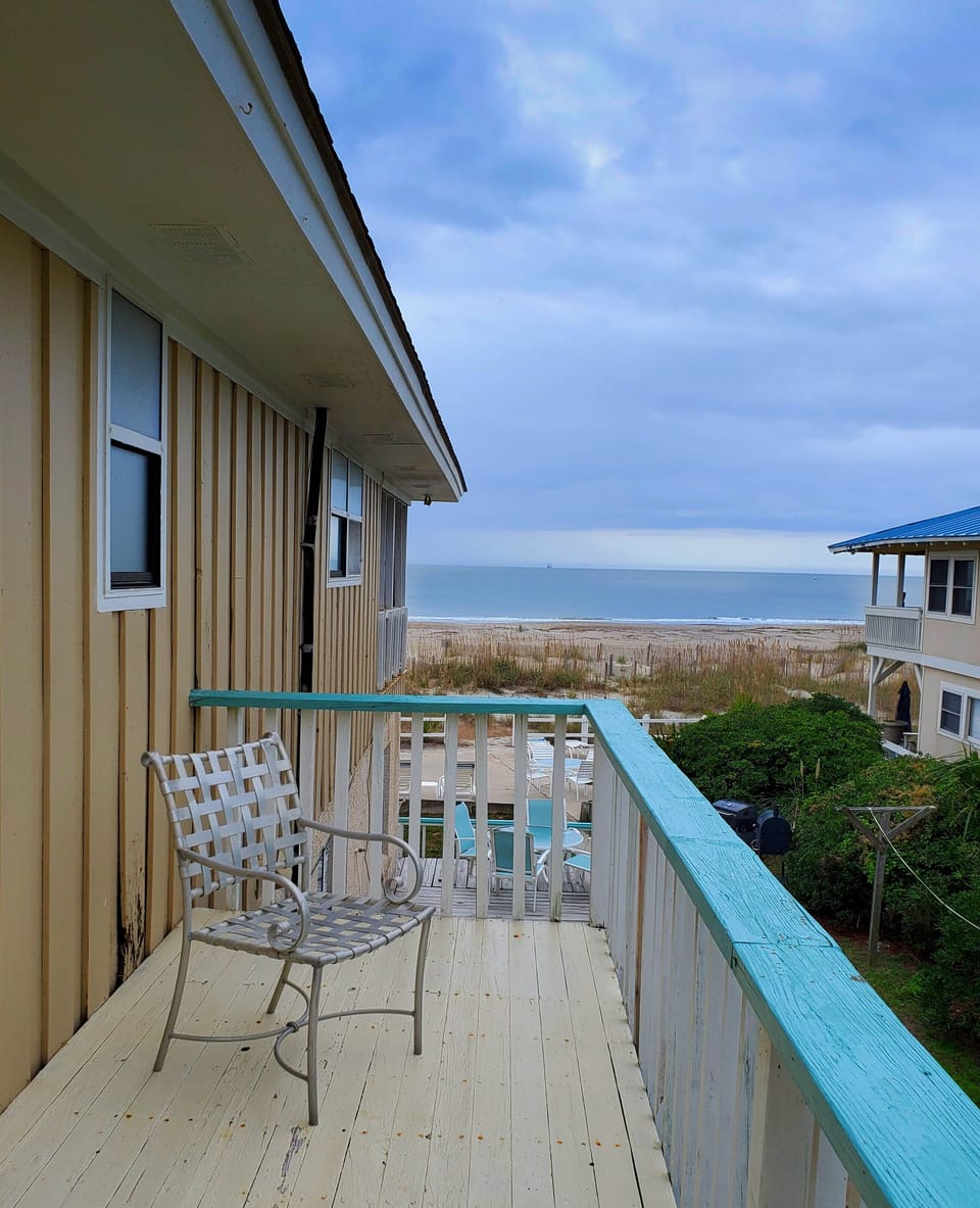 private ocean view balcony off 2nd king bedroom