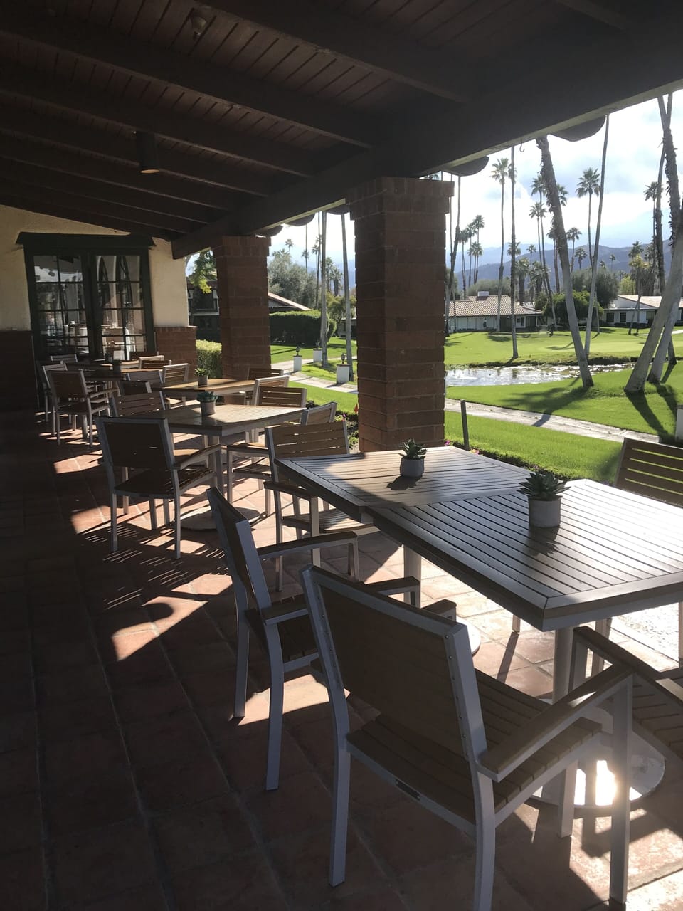 Outdoor dining