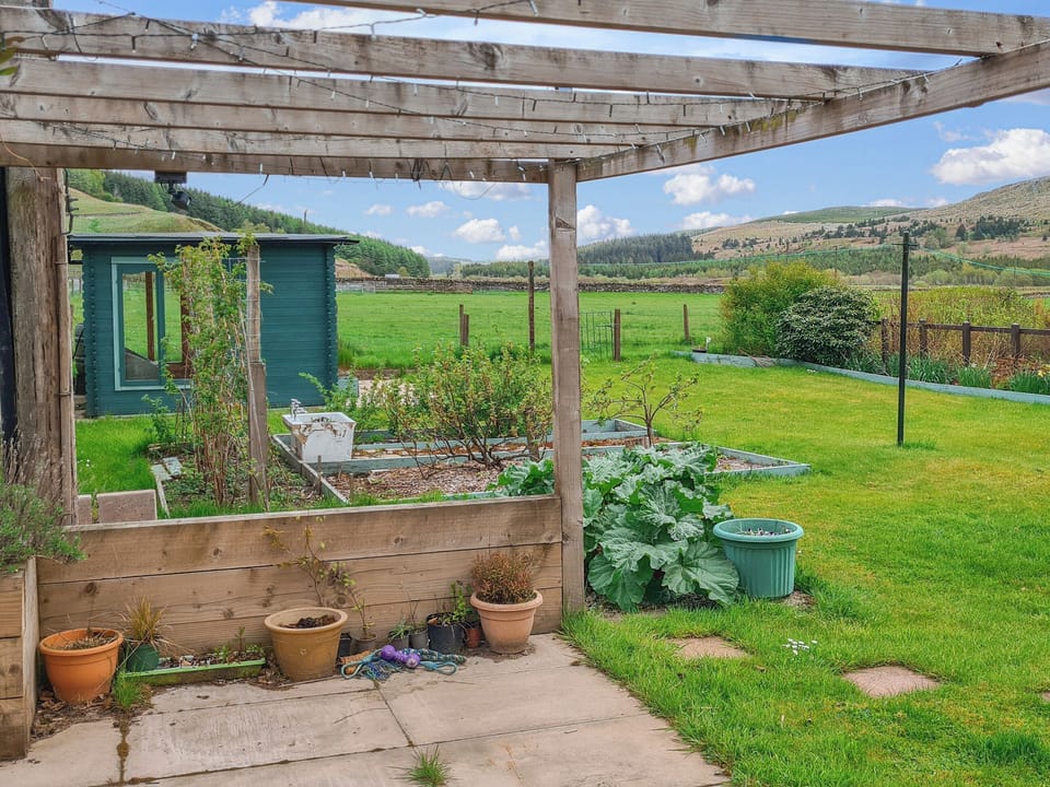 Garden | Craik Forestry Cottage, Craik, near Hawick
