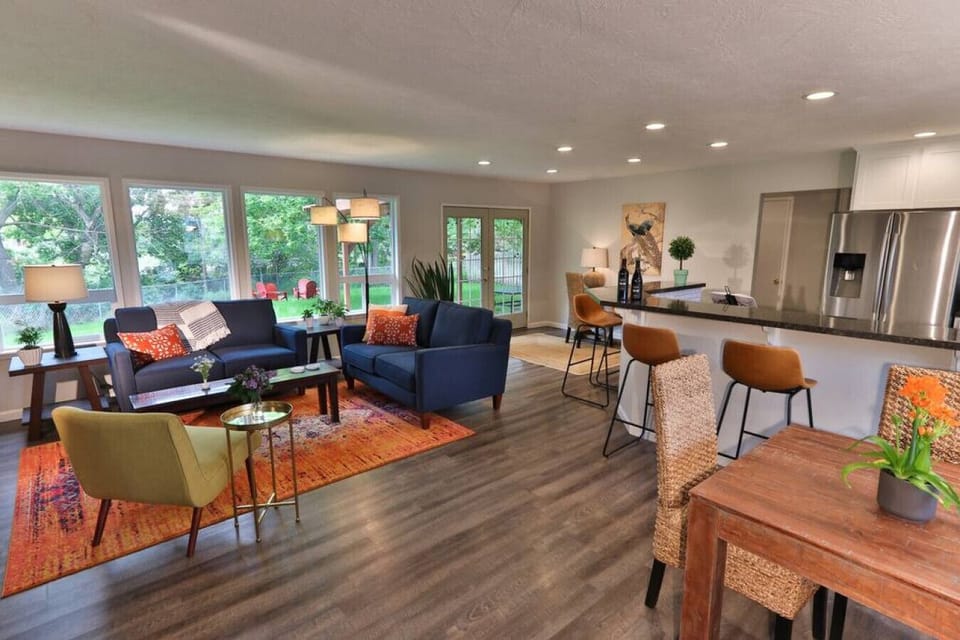 Open concept floorplan