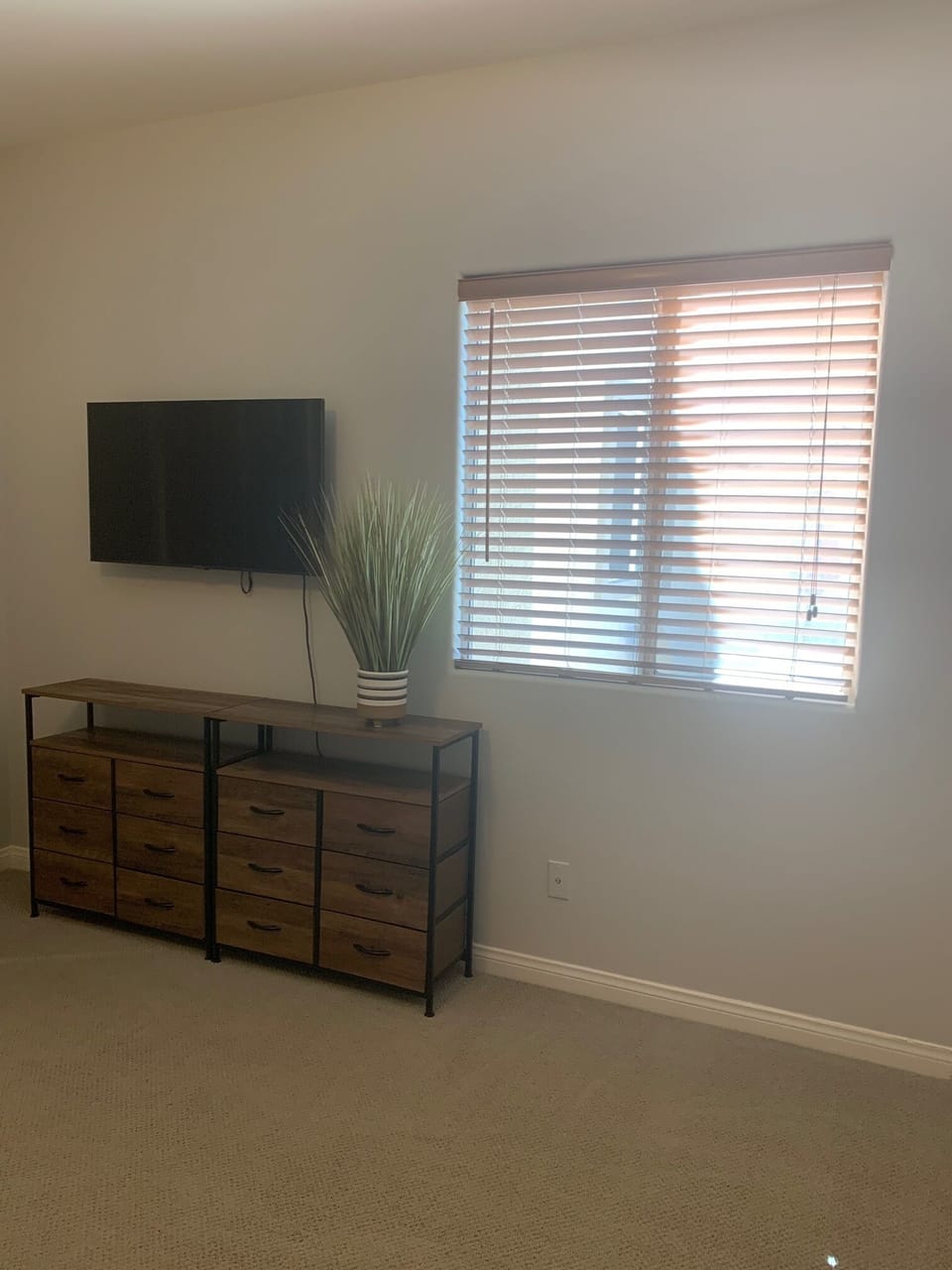 Smart TV in guest room.