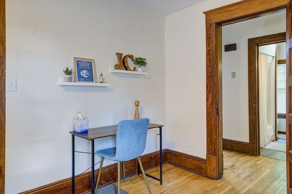 A dedicated workspace for you work-from home needs.
