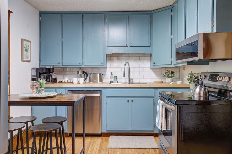 Prepare any meal in a fully-stocked, newly-remodeled kitchen.