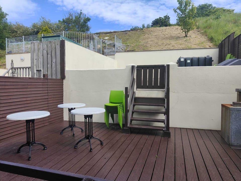 Relax in the garden at the end of your busy day