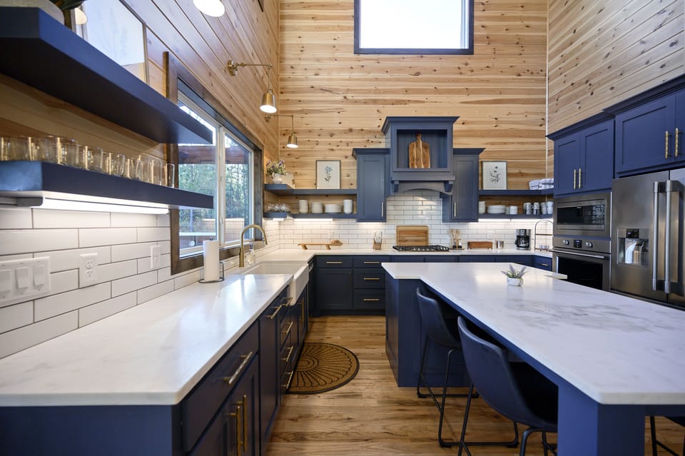 A fully equipped kitchen!