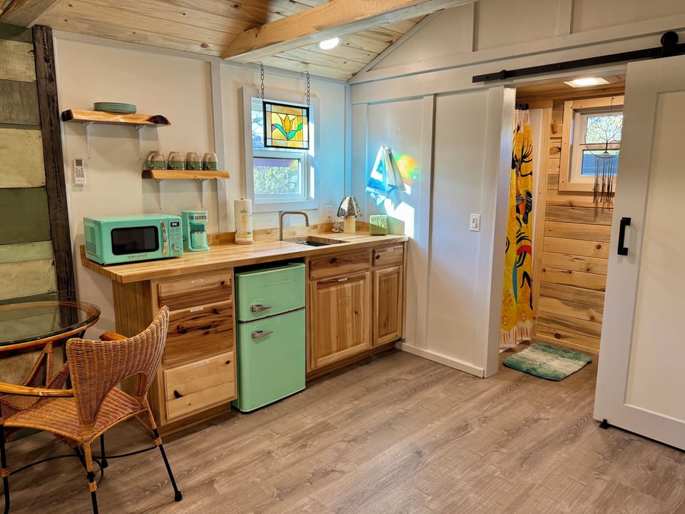Kitchenette in bungalow