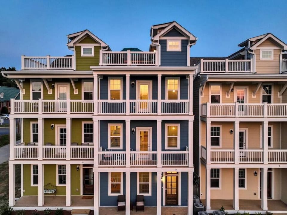 View of the exterior of the home