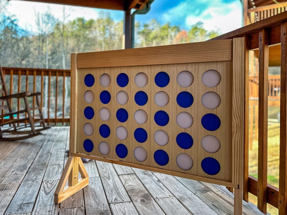 Enjoy a lively game of Connect Four with family and friends—it's the perfect mix of fun and friendly competition for guests of all ages!