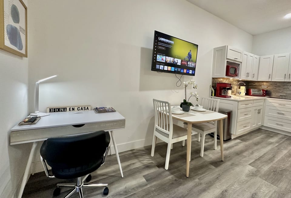 Desk work space