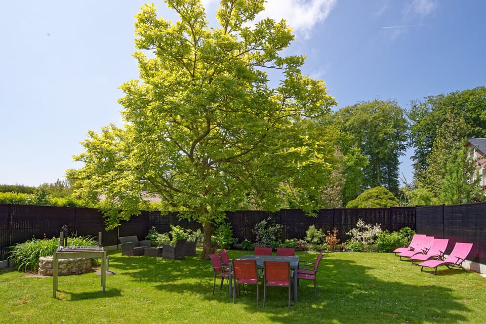the garden