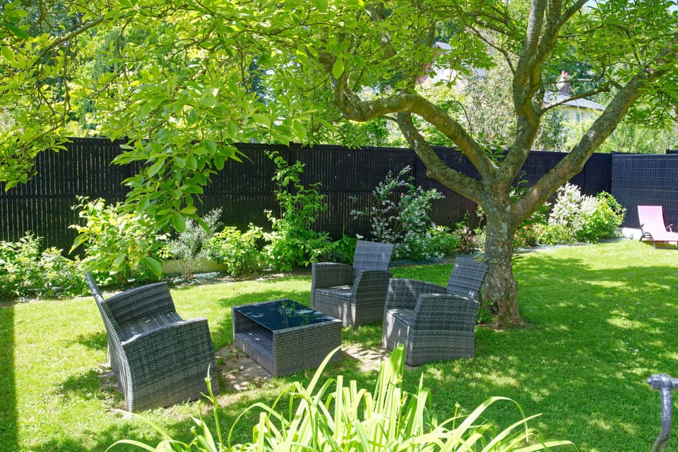 the garden