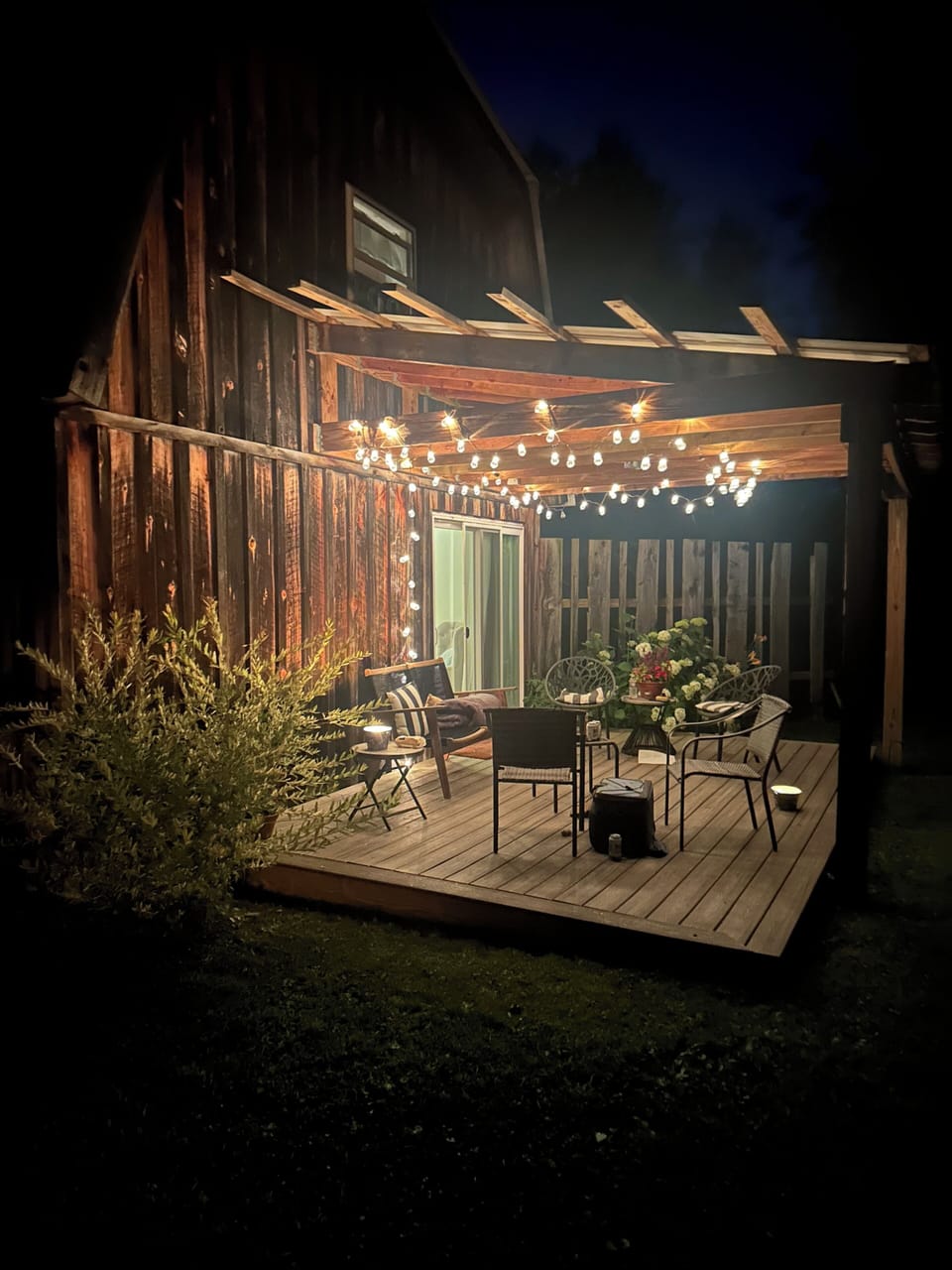 Private backyard soace