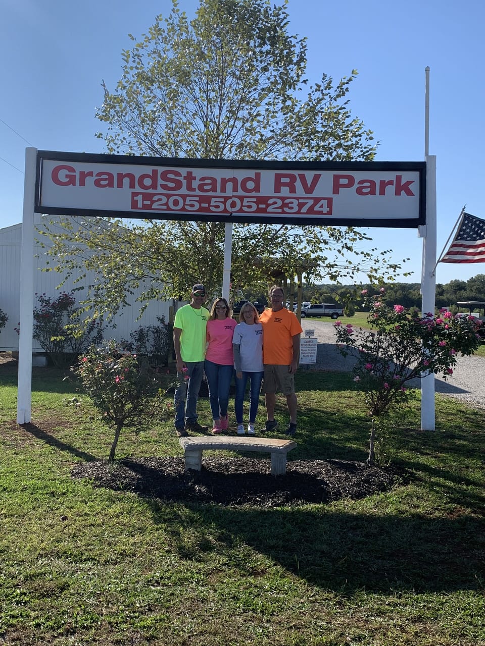 Owners and on-site most days throughout the year. Tim, Morgan, Marty and Mike. 