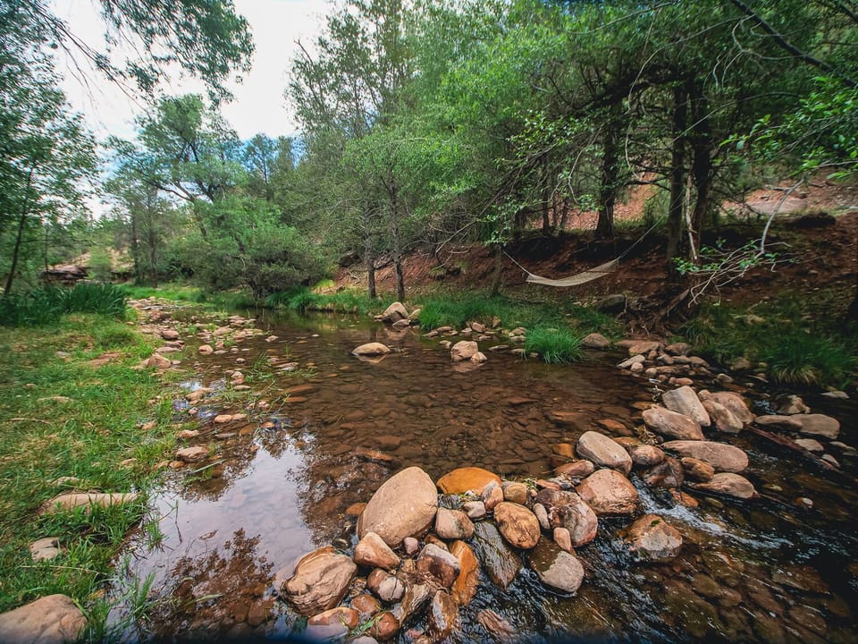 East Verde River Runs straight through the Property