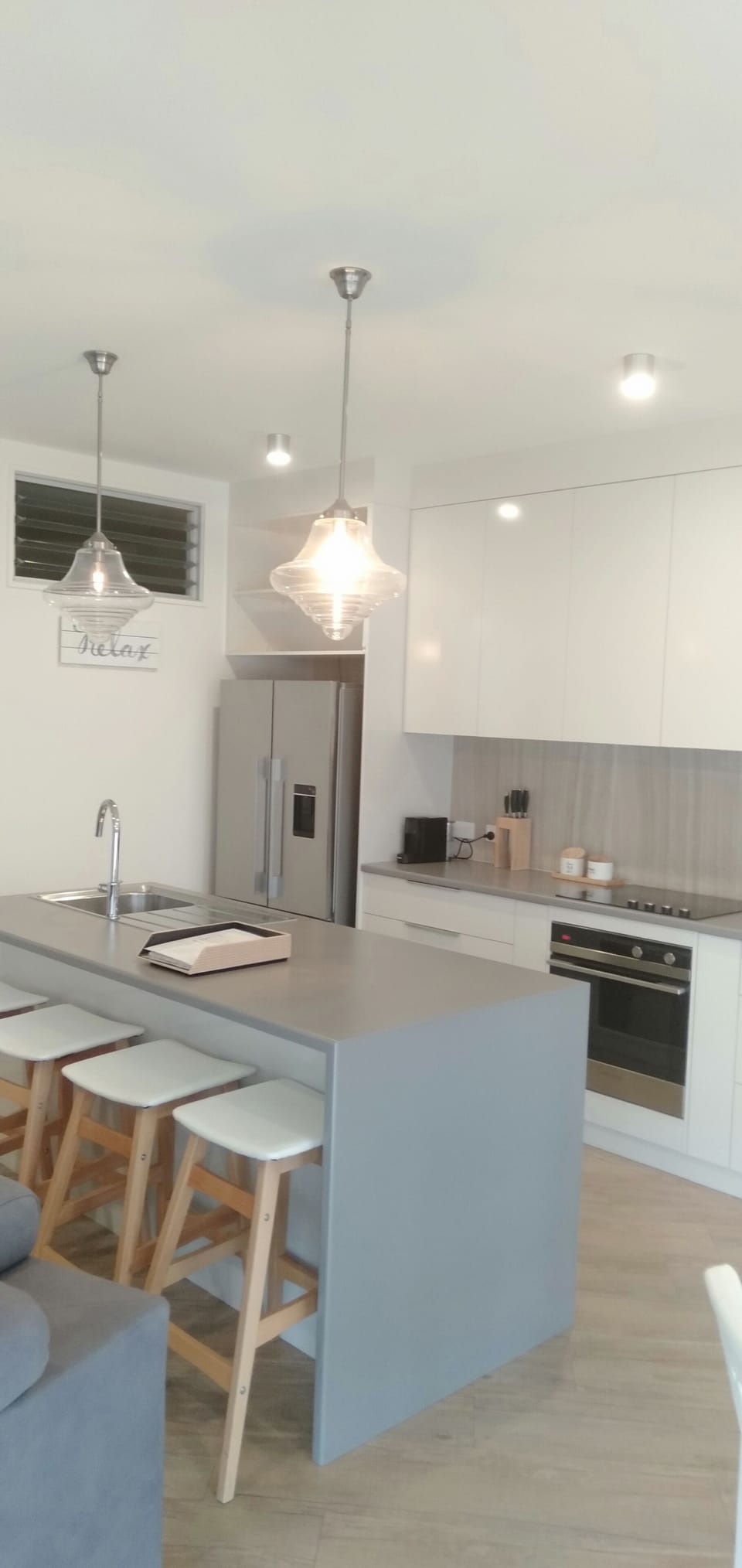 modern fully equipped kitchen
