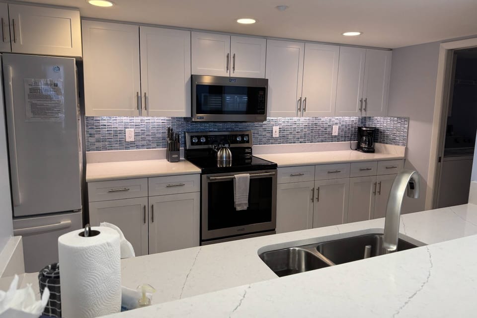 A beautifully remodeled kitchen!
