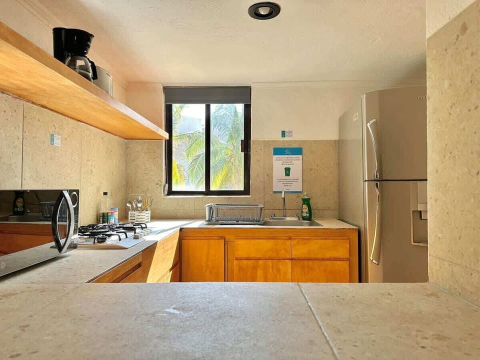 Fully equipped kitchen